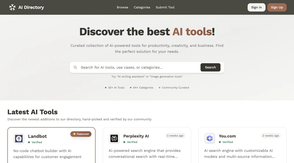 Yet another AI Directory