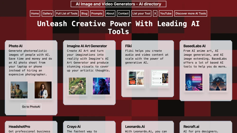 Discover top AI visual tools