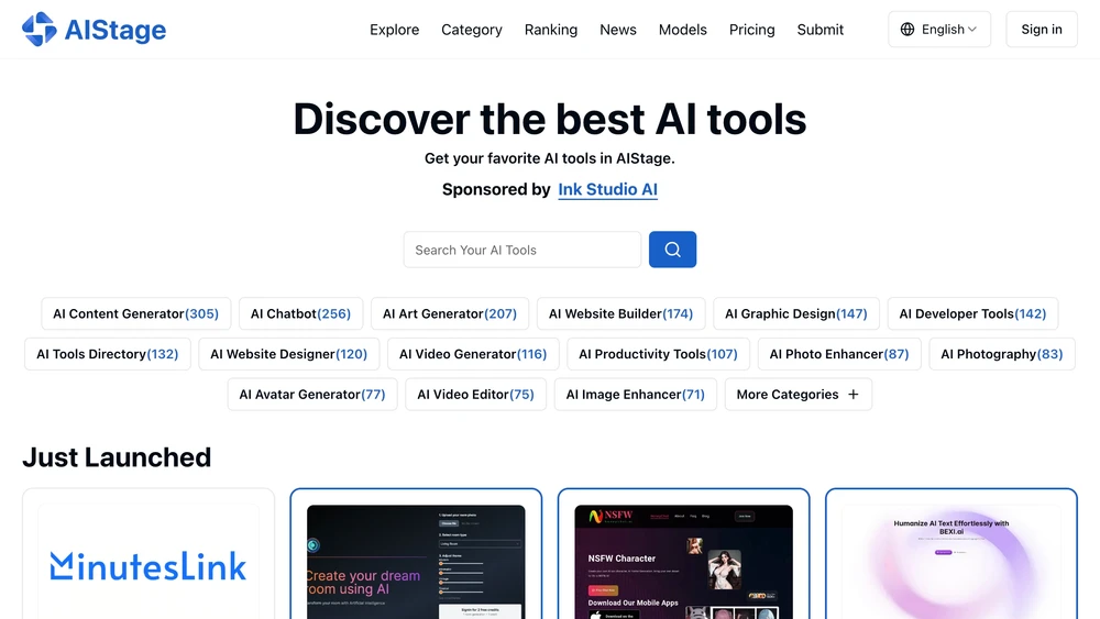 Discover the best AI tools, AI websites, and AI open source projects, and get the latest AI news