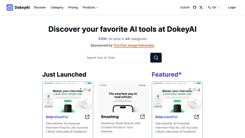 Discover your favorite AI tools