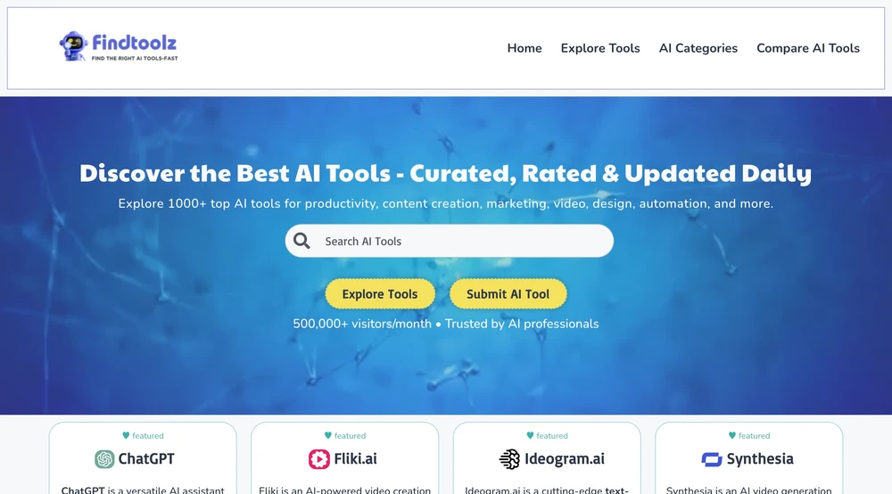 Find the right AI tool fast