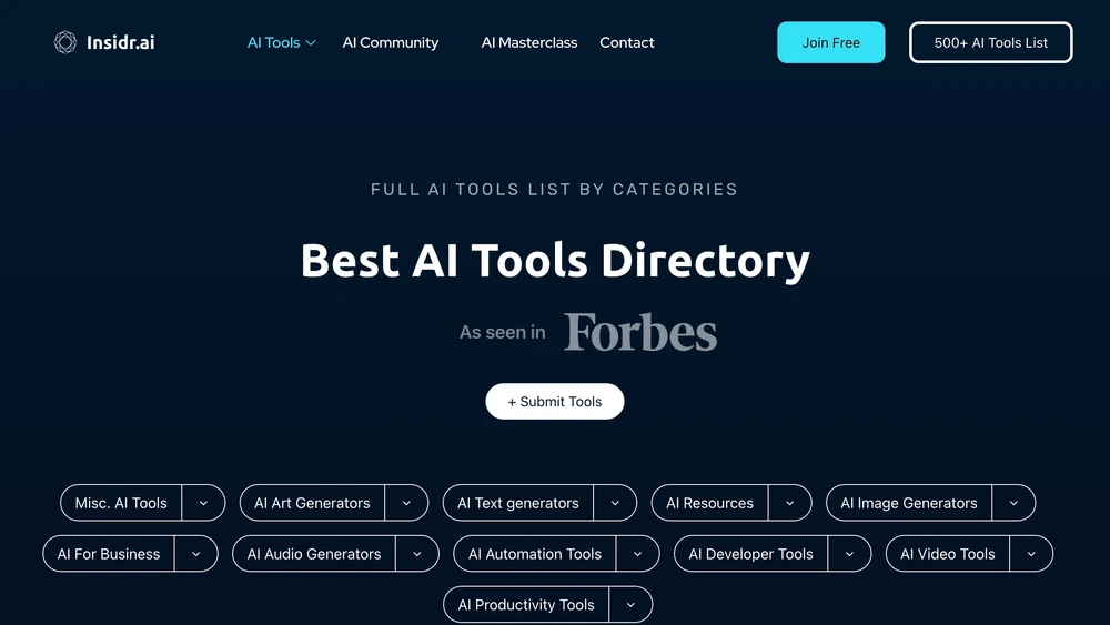 Best AI tools directory
