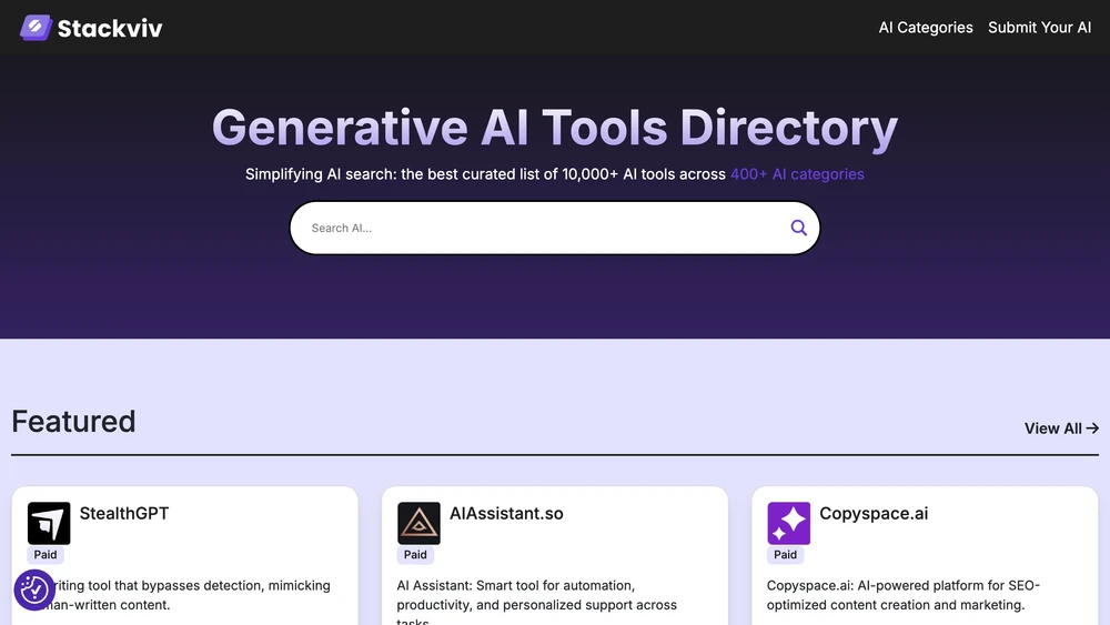 Generative AI tools directory 