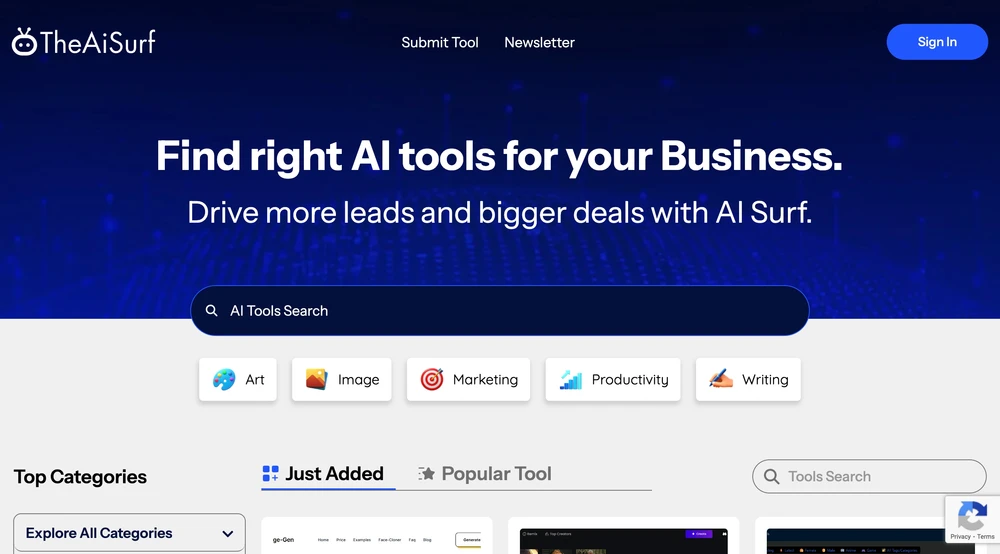 Find right AI tools for your business