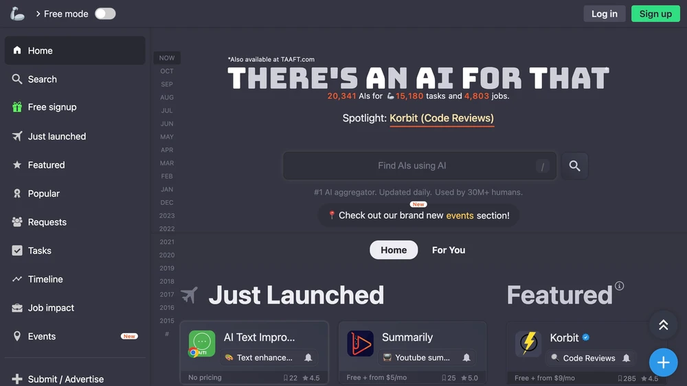 Discover the newest and best AI tools